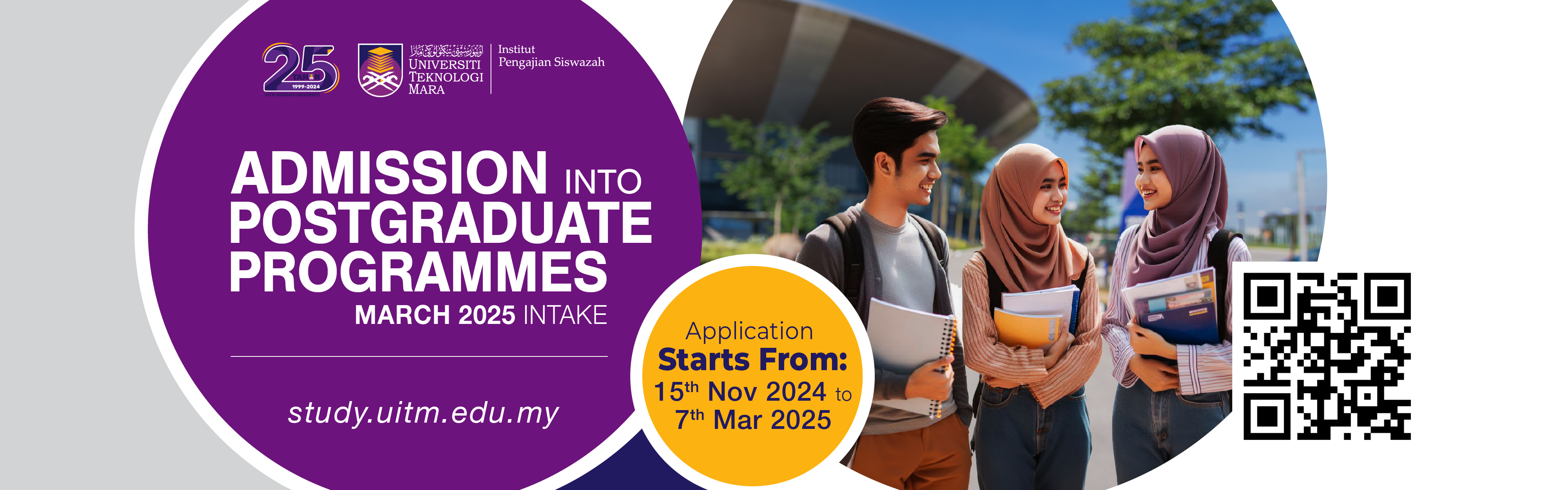 Admission for Mac 2025 Intake