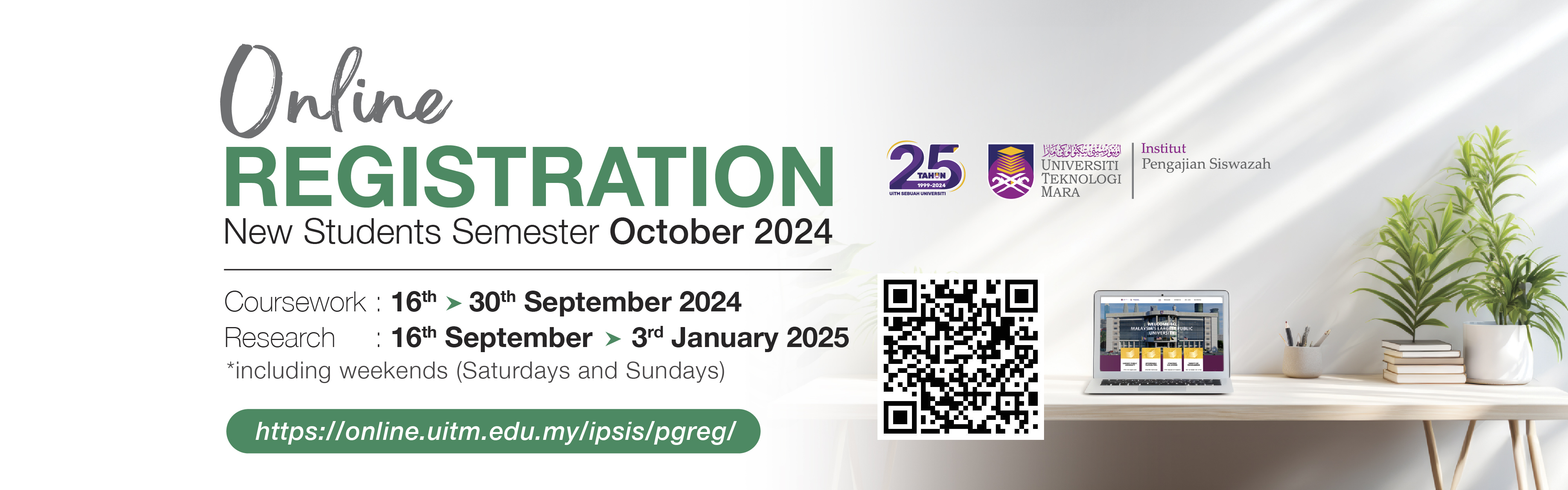 Online Registration New Student October 2024