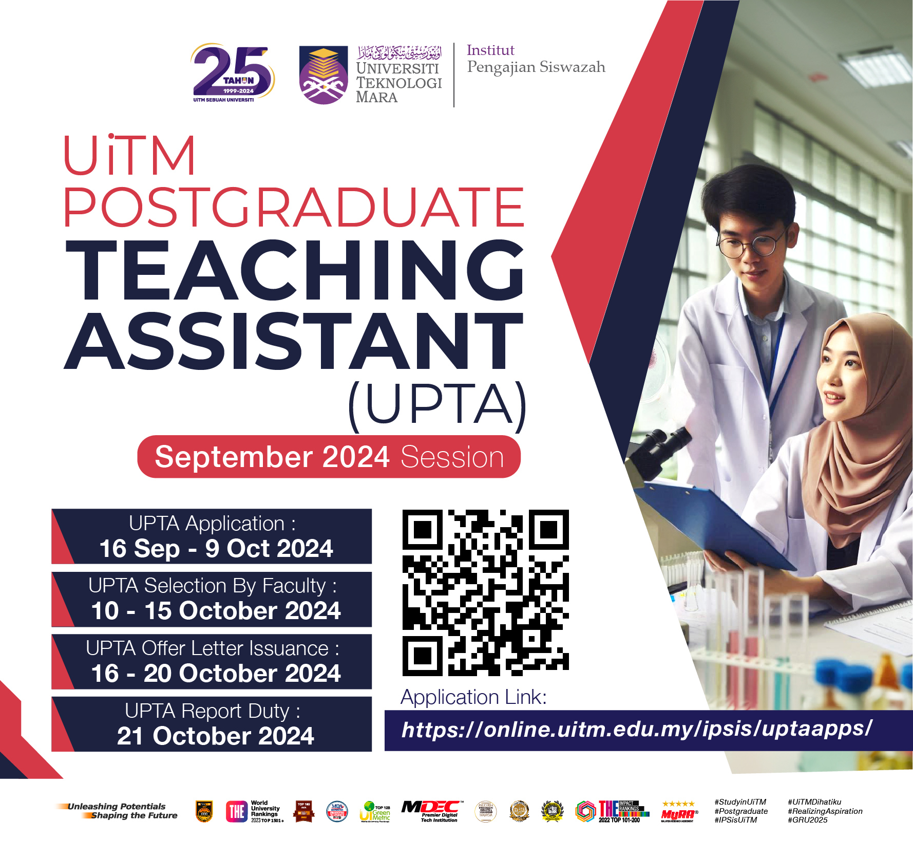 UiTM Postgraduate Assistance (UPTA)